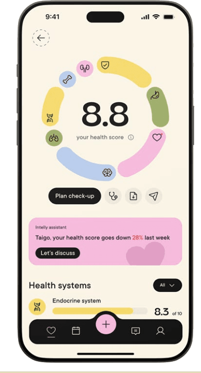GLPPal app on iPhone